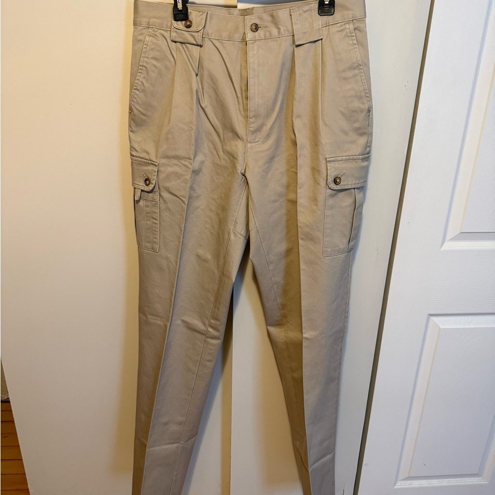 Orvis Men's Beige Cargo Pants